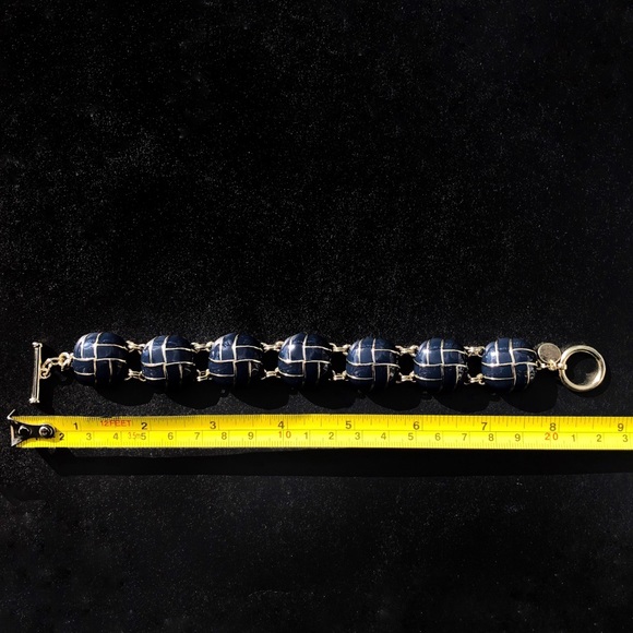 Vintage Talbots Enamel Bracelet Costume Jewelry - Picture 4 of 8